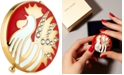 Estee Lauder Gold-Tone "Year of the Rooster" Compact